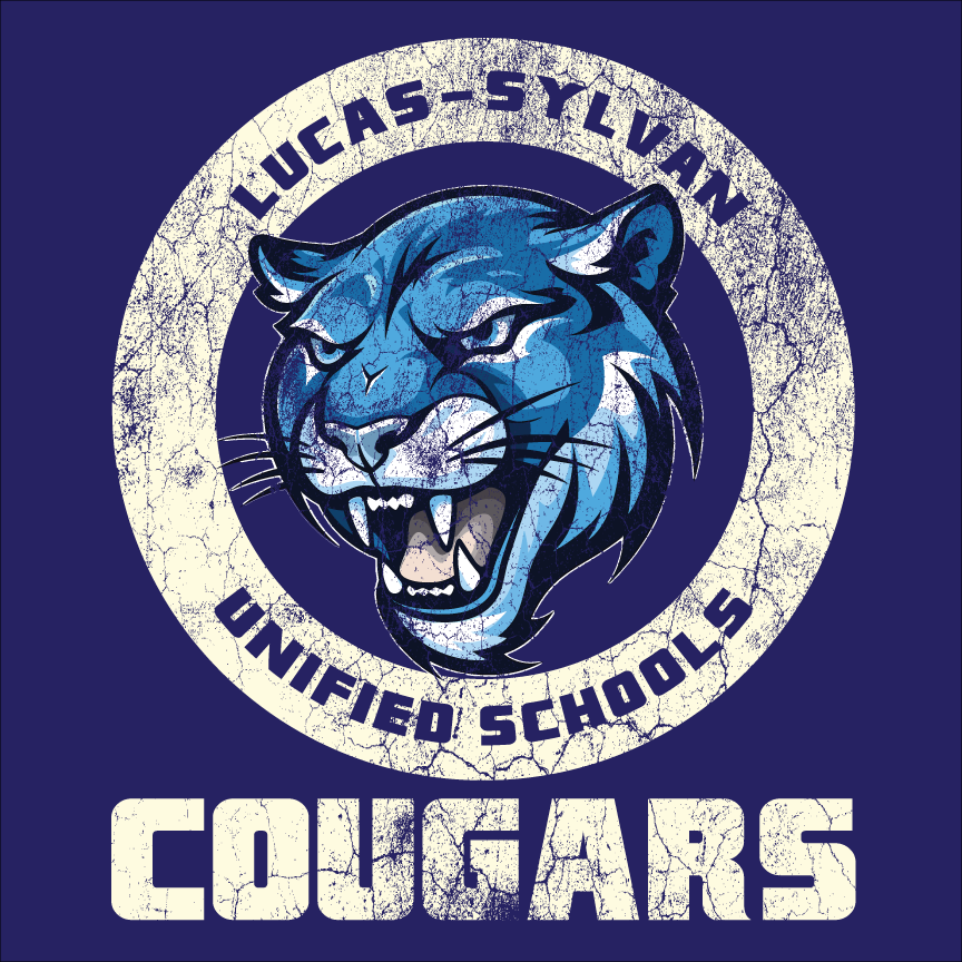 Vintage Look Lucas Sylvan Cougars T-Shirt
