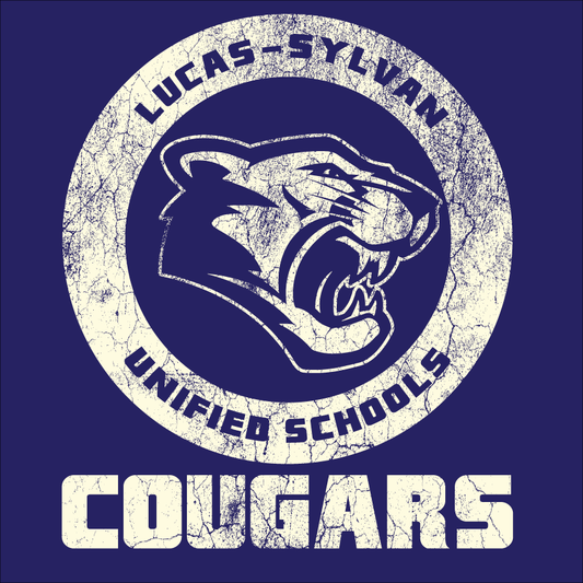 Vintage Look Lucas Sylvan Cougars T-Shirt